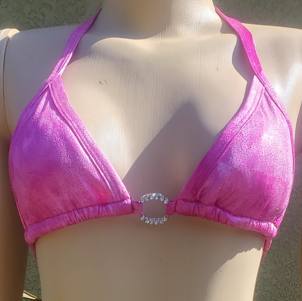 Hot pink glitter Swimsuits